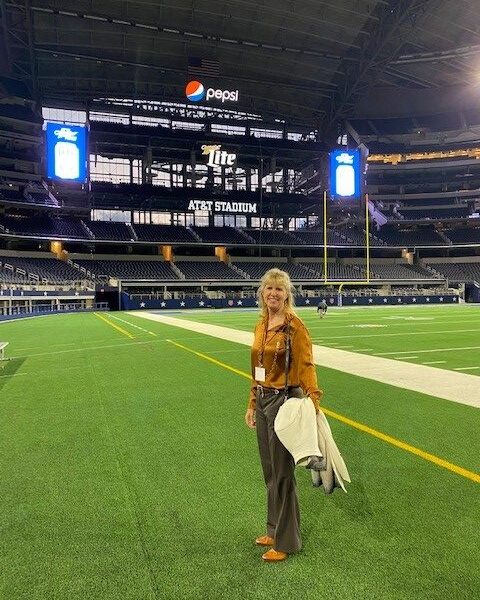 Kelley at Dallas Cowboys Stadium